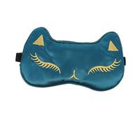 VICASKY Cartoon-katzenaugenmaske Geschmeidig Zum Schlafen Schlafzimmerbedarf Mit Verstellbarer Schnalle Schattierende Augenklappe Augenbinde