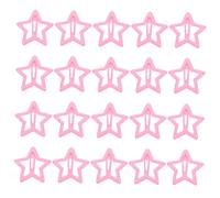 VICASKY Metall Haarspangen nicht Leicht Verformbar 20 Stück mit Fünfzackigem Stern Design Kleine und Stabile Haarclips für Frauen für Hochzeiten und Abschlussfeiern