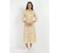 Vicci Germany Blusenkleid Damen gelb, 44