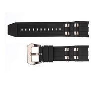 Vicdason Invicta Pro Diver Uhrenarmbänder mit Metalleinsätzen und Schnalle, Ersatzarmband - Gummi-Silikon-Invicta-Uhrenarmband