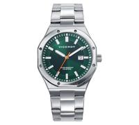 Viceroy Magnum 401459-67 Herrenuhr, Analog, 42 mm, Edelstahl, silberfarben, grünes Zifferblatt mit Kalender, Mineralglas, WR 100M
