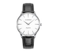 Viceroy Swiss Made Herrenuhr 45117-17 aus schwarzem Leder