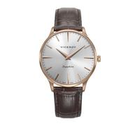 Viceroy Swiss Made Herrenuhr 45117-87 aus braunem Leder