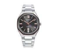 Viceroy Laura Escans Herrenuhr, doppelte Lünette IP Grau und Rosa, Saphirglas, Ref. 45009-13, silber