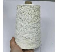 VICIYOO 500 g, 2000 mm, Pailletten-Leinengarn zum Handstricken, Seidenspitzengarn, glänzendes Häkel-Pailletten-Strickgarn, 1 mm dick