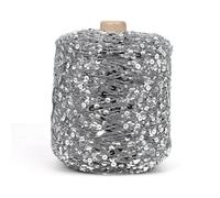 VICIYOO 50G/Ball Golden Sliver Pailletten Garn Sparkle Glitter Threads Stricken Häkeln Pullover Handwerk DIY Tasche