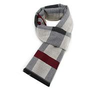 VICSPORT Warm Herbst und Winter Schal, Herren Classic und Elegant Plaid Schals