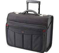 victelia Davidts Trolley Rollkoffer Pilotenkoffer mit Rollen Aktenkoffer Lehrertasche Business Trolley 47x39x24 cm