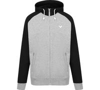 Victor Freizeit-Kapuzenjacke Sweater V-13400 H grau/schwarz Herren, Größe XL