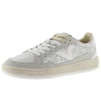 Victoria Sneaker 1985 Basket Smash Glitzer Leder- & Metallic-Einsätze Retro-Logo Silber Damen 39