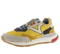 victoria 1985 Basket Unisex Wing EVO Nylon & Farbige & Veloursleder Einsätzen 8811100 für Erwachsene Mostaza 46