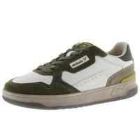victoria 1985 Low-Top Unisex C80 Leder & Farbige & Spaltleder Teile & Retro-Logo 8800125 für Erwachsene KAKI 41