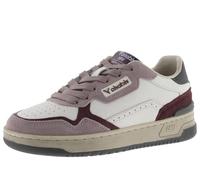 victoria 1985 Low-Top Unisex C80 Leder & Farbige & Spaltleder Teile & Retro-Logo 8800125 für Erwachsene ROSA 41
