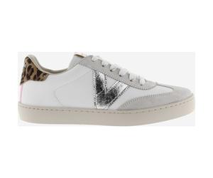 Victoria Berlín Serraje Craquelado & Leopardo Women plata (14) 39