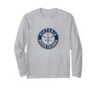 Victoria British Columbia BC Vintage Bootsanker & Ruder Langarmshirt