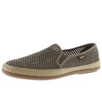 victoria Espadrilles Bamba André Mesh & Seitliche Gummizüge & Flechtband 520031 für Herren Taupe 42