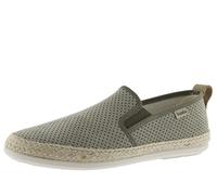 victoria Espadrilles Bamba André Perforiertes Kunstvelours & Seitliche Gummizüge & Flechtband 5200156 für Herren KAKI 42