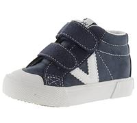 victoria High-Top Tribu Leder-Effekt & Kontrast-Logo & Klettverschlüsse 1065176 für Kinder Marino 24