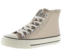 victoria High-Top Tribu Metallic-Leder-Effekt & Retro-Logo & Glänzender Sohle 1057106 für Damen Platino 40