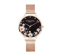 VICTORIA HYDE Montre Green Park Flower, or rose Einheitsgröße