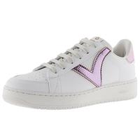 victoria Low-Top Madrid Leder-Effekt & Kontrast-Metallic-Teile 1258202 für Damen ROSA 38