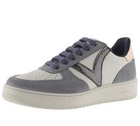 victoria Low-Top Madrid Leder-Effekt & Metallic & Spaltleder Teile Im Kontrast 1258222 für Damen GLACIAR 37