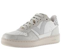 victoria Low-TOP Madrid Lederoptik & METALLISIERTE STÜCKE & Ferse AUS Glitter Plata 38