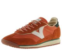 victoria Low-Top Saturno Nylon & Farbige & Spaltleder Teile & Gezahnte Sohle 1158101 für Damen Naranja 37