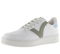 victoria Low-Top Unisex Madrid Leder-Effekt & Kontrast-Farbigeteile 1258201 für Erwachsene Jade 41