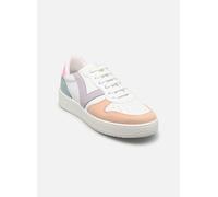 victoria Sneaker Madrid Lederoptik & Mehrfarbige VelourslederEinsätzen & Perforierte Zehenkappe 1258246 für Damen ROSA 37