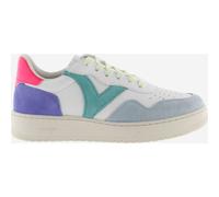 Calzados Victoria Sneaker Madrid Leder-Effekt, mehrfarbige Spaltlederteile Azul Größe 40