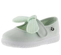 victoria Mary Jane OJALÁ Canvas & Klettverschluss & Schleife Streifenmuster Melon 21
