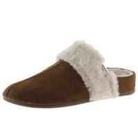 victoria Pantoffeln Norte Wildleder-Effekt & Umschlagfutter 1081121 für Damen Camel 41
