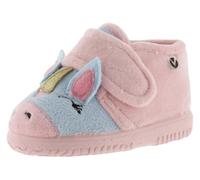 victoria Pantoffeln Unisex Ojalá Fell Tierchen & Klettverschluss & Passende Sohle 105119 für Kinder Ballet 21