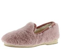 victoria Pantoffeln Wamba Confortable Weiches Fell & Schaffell-Interieur & Passende Paspel 2020105 für Damen Nude 36