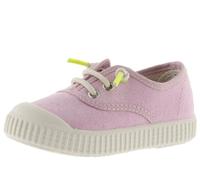 victoria Plimsoll 1915 GËFARBTES Canvas & ELASTICHE ROSA 22