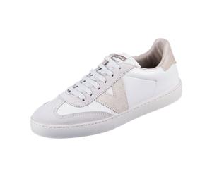 Victoria Shoes Berlin 126184 Hielo (Beige) - sportlicher Schnürschuh - Damenschuhe Top Trends, Beige, leder für Damen, weiß, Größe 37 EU