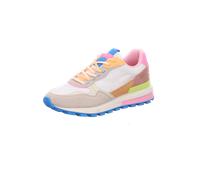 Calzados Victoria Sneaker Luna Nylon & mehrfarbige Spaltlederteile, gezahnte Sohle Damen Weiß Gr. 40