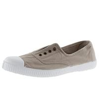 Victoria Sneaker Elastique W Gefärbtes Canvas Zentraler Gummizug Verstärkte Spitze Damen Beige 38