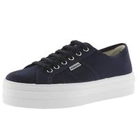 victoria Sneaker Barcelona Canvas & Plattform 109200 für Damen Marino 41
