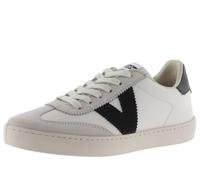 Victoria Sneaker Unisex Berlin Ciclista Lederoptik & Veloursleder‑Einsätze Schwarz Größe 38