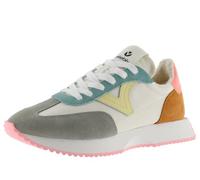 victoria Sneaker Cosmos Mehrfarbige Nylon & VelourslederEinsätzen & Gezackte Sohle 1134113 für Damen Coral 38
