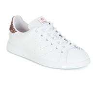 Victoria für Damen. 1125104 Lederturnschuhe Tennis & Glitter (37), Weiß, Wohnung, Schnürsenkel, Lässig, Rosa