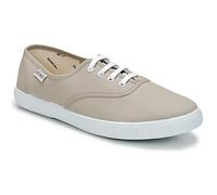 victoria Damen Niedrig 106613-WOMEN 1915 CANVAS Plimsoll LACE-UP BEIGE 36