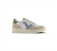 victoria Low-Top Unisex Seul Leder-Effekt & Farbige & Spaltleder Teile Im Kontrast 1257101 für Erwachsene KAKI 38