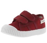 victoria Unisex - Kinder Low-top 136606-KIDS Low-TOP 1915 Canvas & Klettverschluss Carmin 29