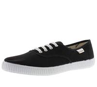 victoria Sneaker Unisex 1915 Canvas & Weiße Schnürsenkel 106613 für Erwachsene Negro 40