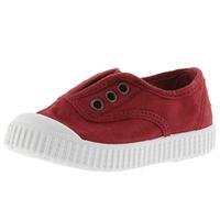 victoria Sneaker Unisex 1915 Gefärbte Canvas Drec & Zentraler Gummizug & Verstärkte Spitze 106627 für Kinder Rojo 29