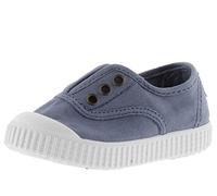 Victoria vegane Kinder-Schlüpfsneaker - Tintada de Lona 30 Azul (Blau)