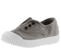 victoria Plimsoll 1915 GEFÄRBTES Canvas DREC & Gummiband GRIS 28